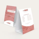 Standard Tent Card Printing - Image 3