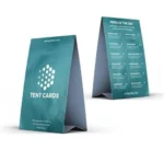 Standard Tent Card Printing - Image 5