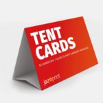 Standard Tent Card Printing