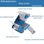 Pistol Grip 3 Inch Tape Dispenser (T510) - Image 4