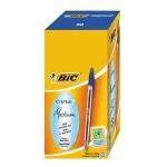 BiC Cristal Medium Ball Point Pen - 1.0mm, Box, Blue (Pack of 50)